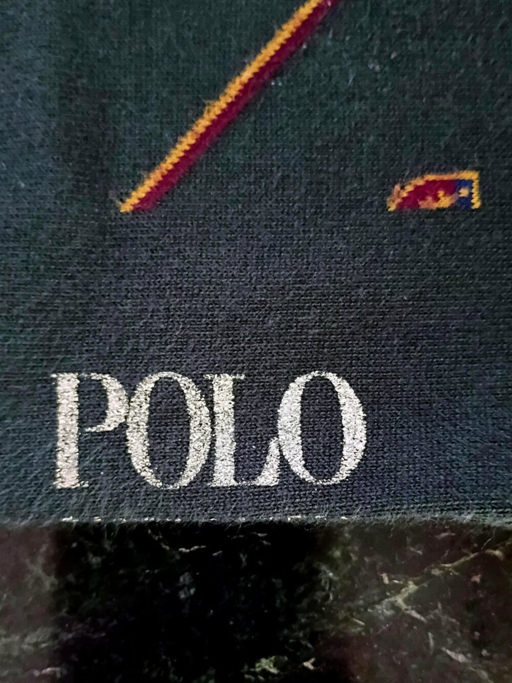NWT Ralph Lauren Polo Crest (2) Pairs of Burgundy and Green Men's Socks - Picture 6 of 6